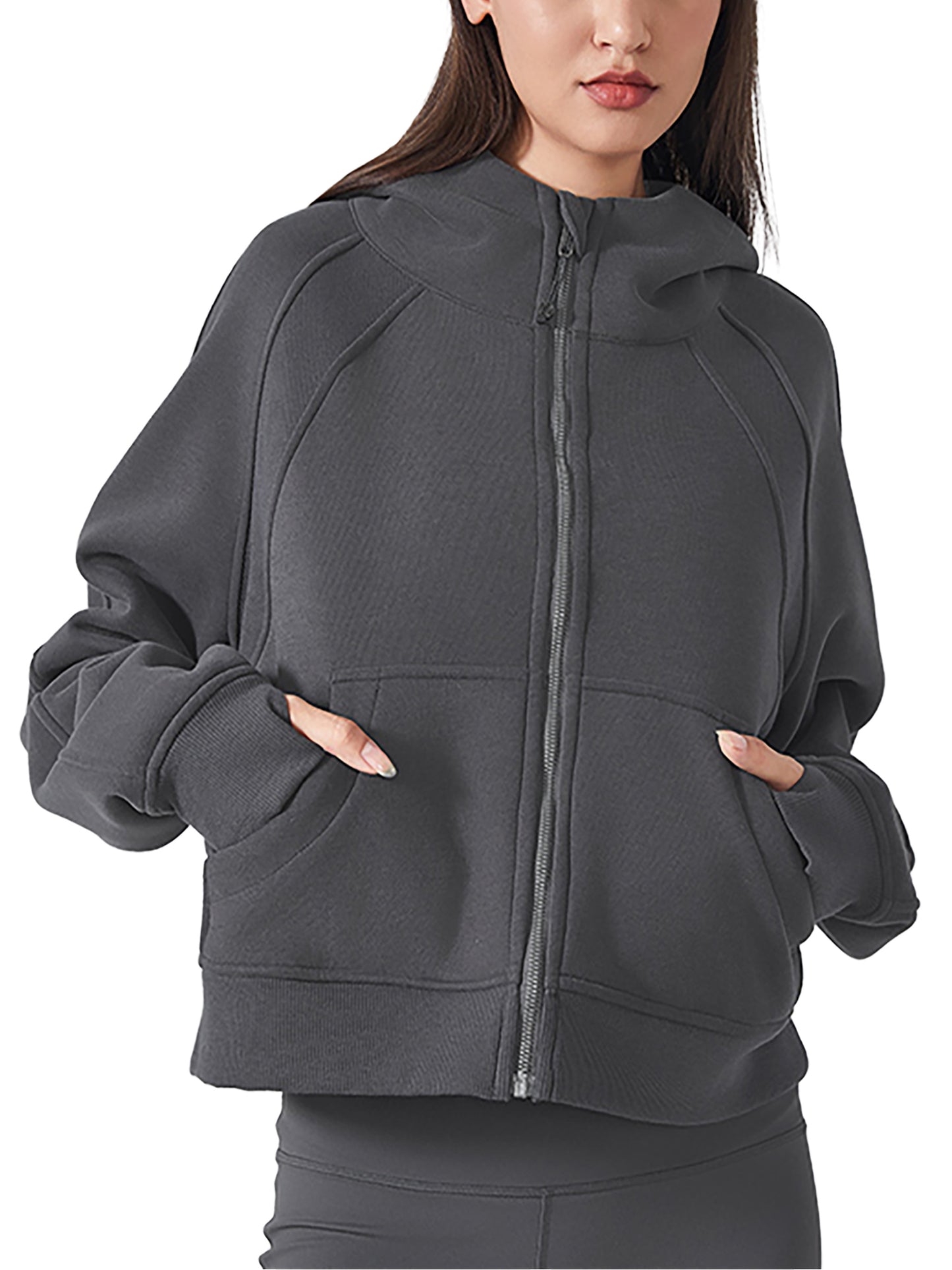 Cropped Night Stalker Hoodie