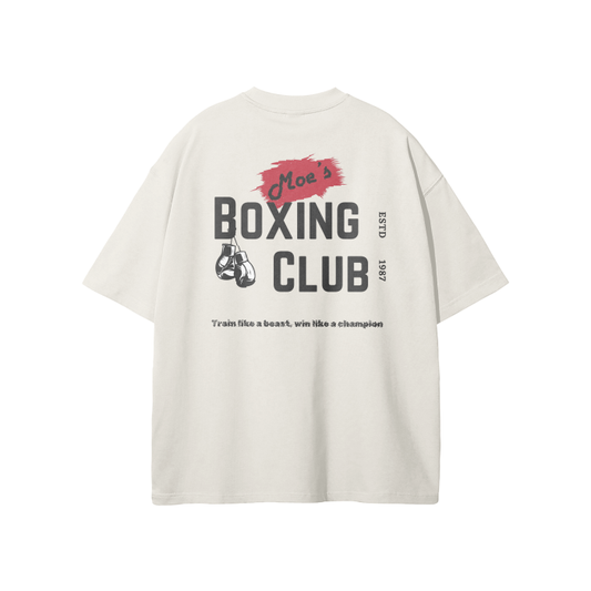 Moe's Boxing Heavyweight Loose Fit T-Shirt